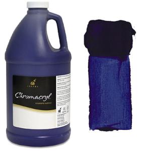 Chromacryl Acrylic Paint  2 Liter (67.7oz)- Warm Blue