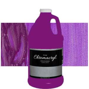 Chromacryl Acrylic Paint  2 Liter (67.7oz)- Neon Violet