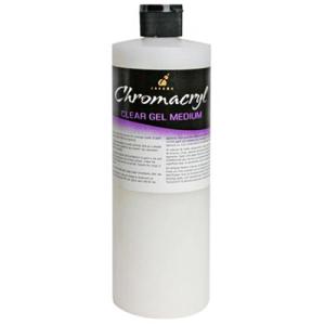 Chromacryl Clear Gel Medium - (16oz/473ml)