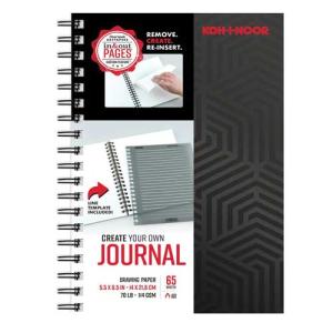 Koh-I-Noor Journal with Line Template 5.5X8.5  70lb  65 sheets
