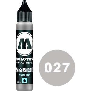 Molotow Grafx Aqua Ink Refill - (30ml) 027 Neutral Grey 04
