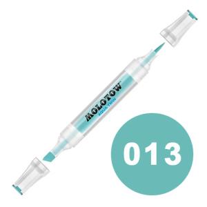 Molotow Aqua Twin Marker 2-6mm / Soft Brush - 013 Turquoise