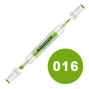 Molotow Aqua Twin Marker 2-6mm / Soft Brush - 015 Yellow Green