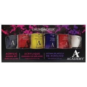 Grumbacher Academy Acrylic Mixing Set - (6 Pack)