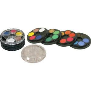 Koh-I-Noor Opaque Stack Pack Watercolor Paint Wheel Set 24-Colors