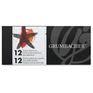 Grumbacher Opaque Watercolor Set - (12 Pack)