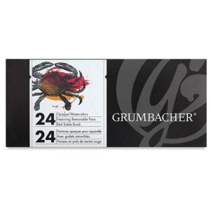 Grumbacher Opaque Watercolor Set - (24 Pack)