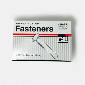 Charles Leonard Paper Fasteners Brass Plated 1-1/4" (100 count)