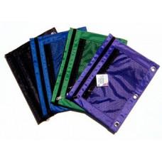 Pencil Pouch 2 Pockets  w/ Mesh Window in front