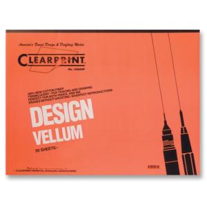 Clearprint 11 Inch X 17 Inch Drafting Vellum Pad 50 sheets