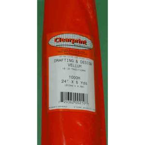 Clearprint 24 Inch X 5 Yards Drafting Vellum Roll