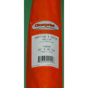 Clearprint 30 Inch X 20 Yards Drafting Vellum Roll