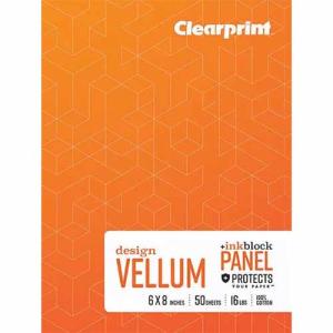 Clearprint Vellum Field Book- 6"x8" (50 shts) with 8x8 Grid