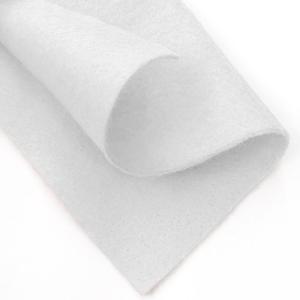 Craft Felt Fabric Sheet 9" x 12" - White