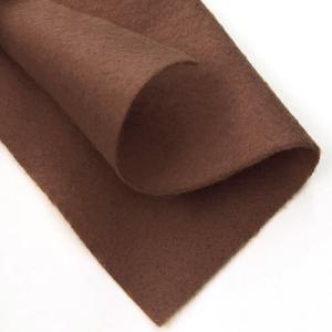 Craft Felt Fabric Sheet 9" x 12" - Cocoa