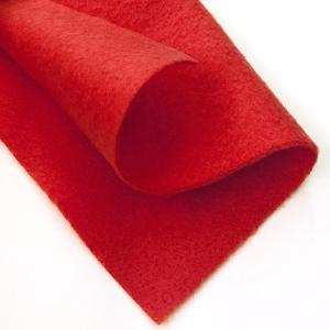 Craft Felt Fabric Sheet 9" x 12" - Red