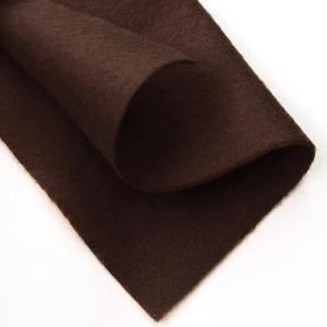 Craft Felt Fabric Sheet 9" x 12" - Brown