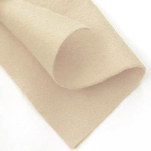 Craft Felt Fabric Sheet 9" x 12" - Ivory