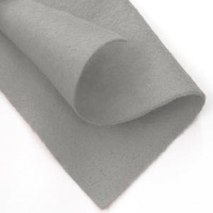 Craft Felt Fabric Sheet 9" x 12" - Grey