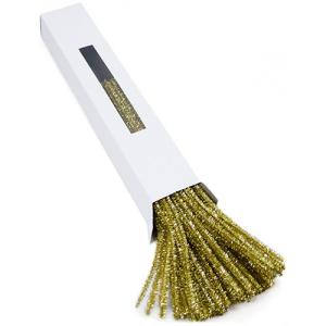 Gold Chenille Tinsel Stems 12?  (100 Pack) pipe cleaners