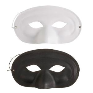 Darice 3D Foam Masks (1 count, Black/White)