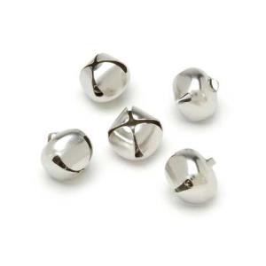 Darice Jingle Bells 3/4" - (30 Pieces) Silver
