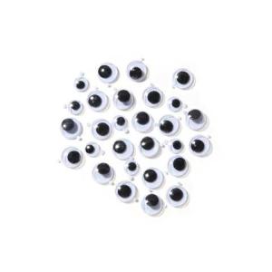 Darice Sticky Wiggle Eyes 10mm (45 count)