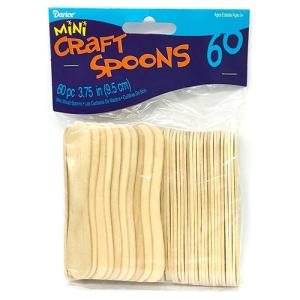 Darice Wooden Craft Spoons - (60 Pack)