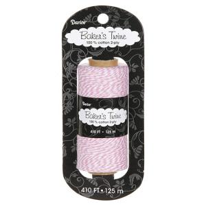 Darice Baker's Twine 2-Ply - (410ft/125m) Pink