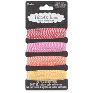 Darice Baker's Twine 2-Ply Assortment - (30ft/9.1m Each) Candylane
