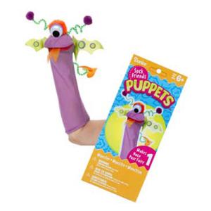 Purple Monster - Sock Friends Puppet Kit