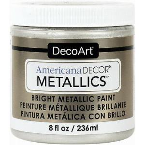 DecoArt Americana Decor Metallics Paint - (8oz/236ml) Pearl