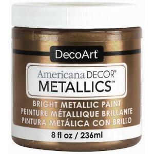 DecoArt Americana Decor Metallics Paint - (8oz/236ml) Antique Bronze