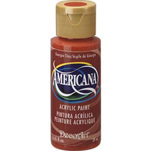 DecoArt Americana Acrylic Paint - (2oz/59ml) Georgia Clay
