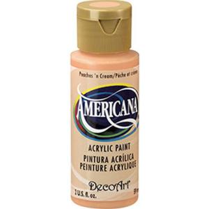 DecoArt Americana Acrylic Paint - (2oz/59ml) Peaches 'n Cream