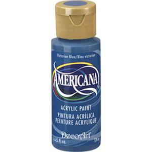 DecoArt Americana Acrylic Paint - (2oz/59ml) Victorian Blue