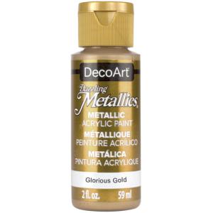 DecoArt Dazzling Metallics Acrylic Paint - (2oz/59ml) Glorious Gold