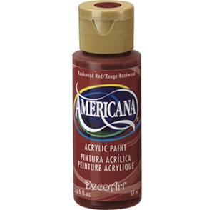 DecoArt Americana Acrylic Paint - (2oz/59ml) Rook Wood Red