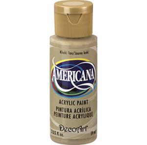 DecoArt Americana Acrylic Paint - (2oz/59ml) Khaki Tan