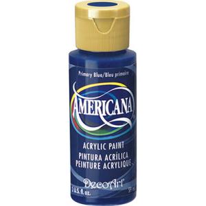 DecoArt Americana Acrylic Paint - (2oz/59ml) Primary Blue