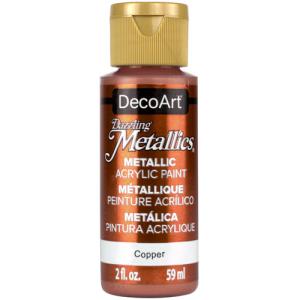 DecoArt Dazzling Metallics Acrylic Paint - (2oz/59ml) Copper