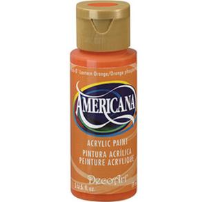 DecoArt Americana Acrylic Paint - (2oz/59ml) Jack-o-lantern Orange