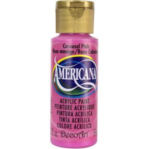 DecoArt Americana Acrylic Paint - (2oz/59ml) Carousel Pink