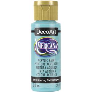 DecoArt Americana Acrylic Paint - (2oz/59ml) Whispering Turquoise