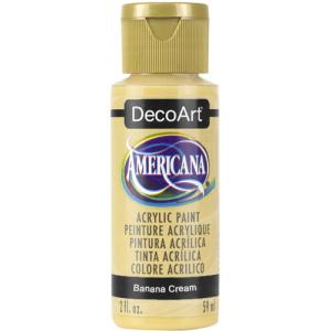 DecoArt Americana Acrylic Paint - (2oz/59ml) Banana Cream