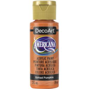 DecoArt Americana Acrylic Paint - (2oz/59ml) Spiced Pumpkin