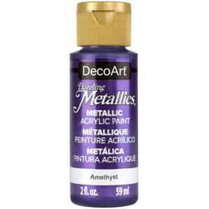 DecoArt Dazzling Metallics Acrylic Paint - (2oz/59ml) Amethyst Pearl
