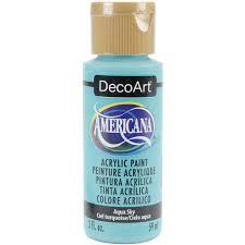 DecoArt Americana Acrylic Paint - (2oz/59ml) Aqua Sky