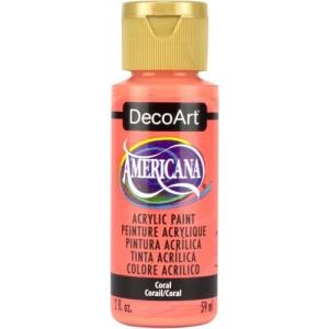 DecoArt Americana Acrylic Paint - (2oz/59ml) Coral