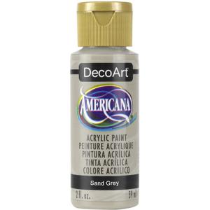 DecoArt Americana Acrylic Paint - (2oz/59ml) Sand Grey